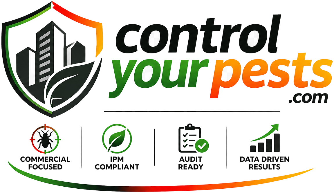 ControlYourPests — Commercial Focused, IPM Compliant, Audit Ready, Data Driven Results